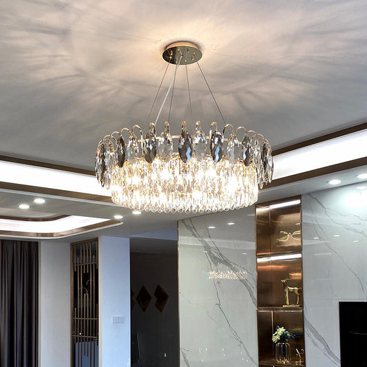 Lustre Luxueux En Cristal - Maison Lumina
