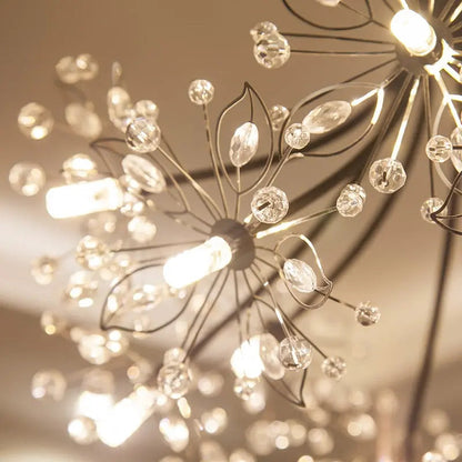 Lustre Moderne Acrylique avec Sphères - Maison Lumina