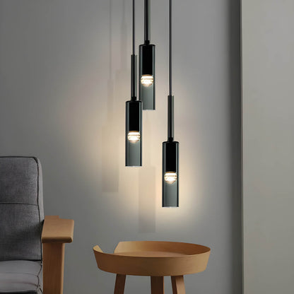 Suspension Noire Moderne