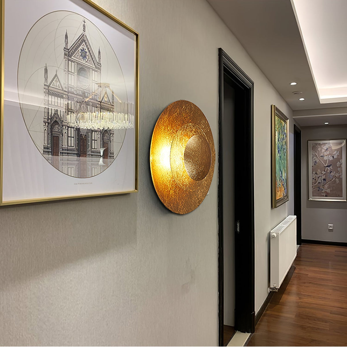 Solaris Applique Murale Feuille Vintage - Neutralighting