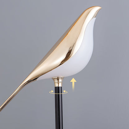 Lampadaire Oiseau Sculptural - Maison Lumina