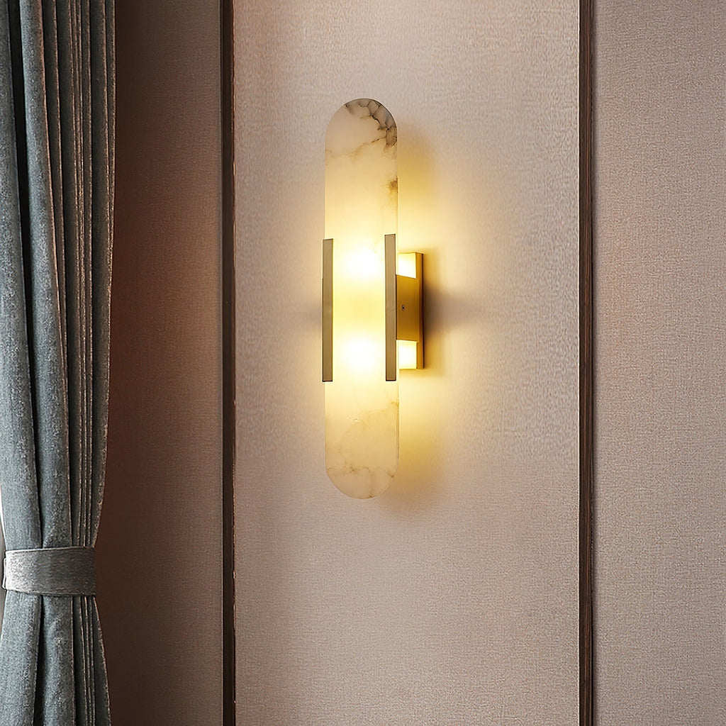 Veo Applique Murale en Albâtre de Luxe - Neutralighting