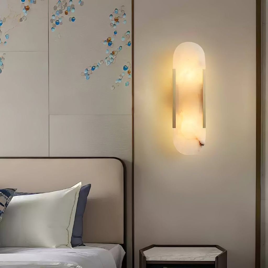 Veo Applique Murale en Albâtre de Luxe - Neutralighting