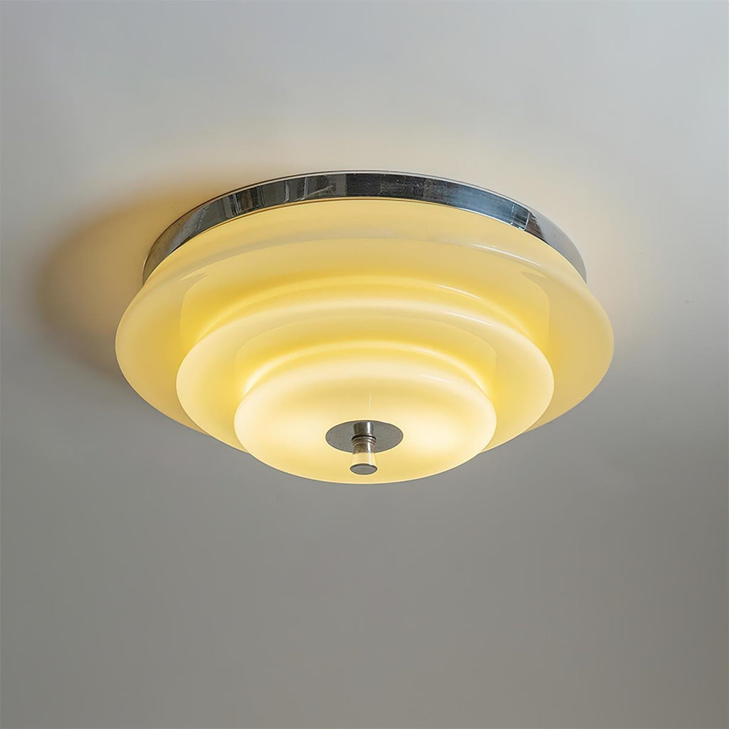 Mellow Plafonnier Forme Ondulée à Couches - Neutralighting
