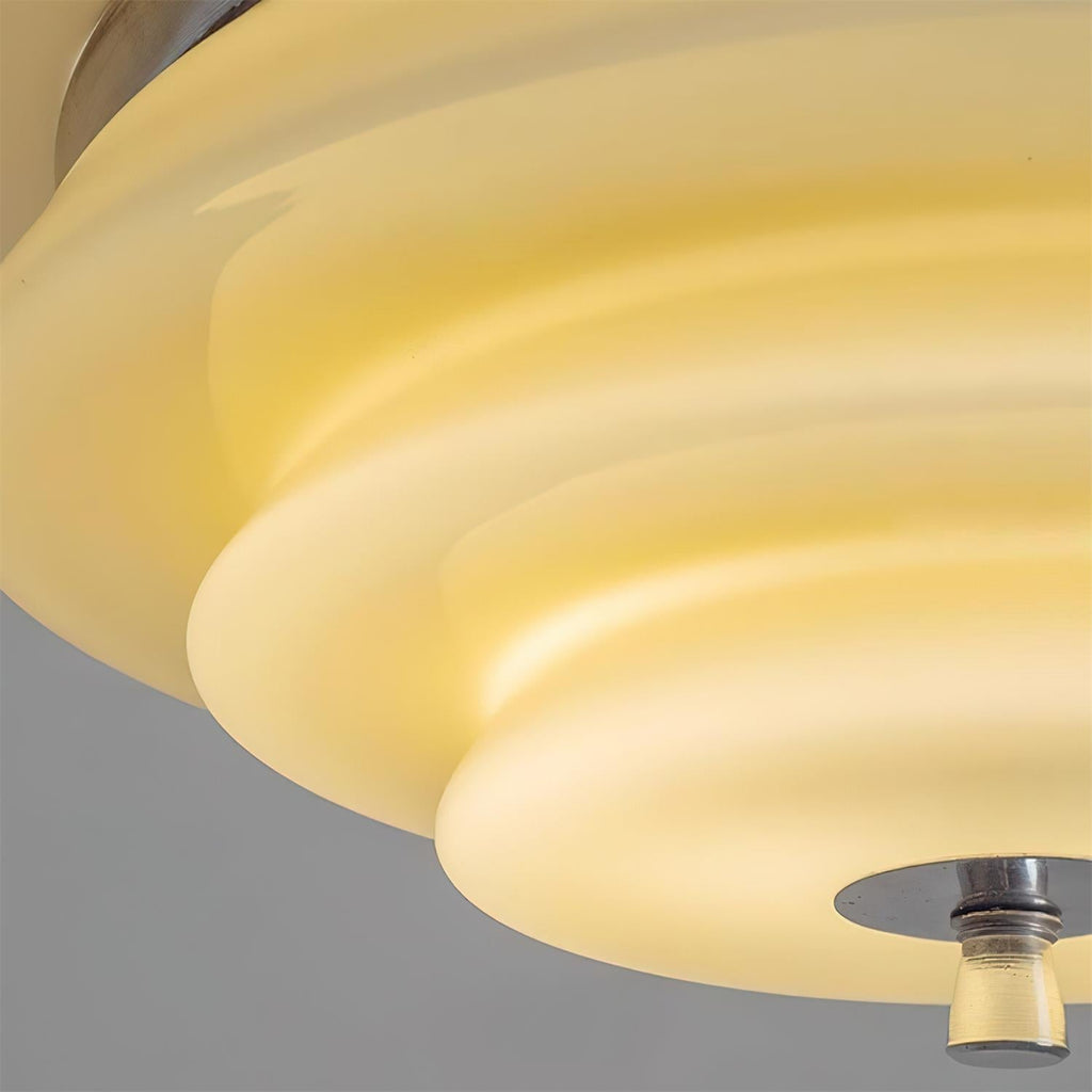 Mellow Plafonnier Forme Ondulée à Couches - Neutralighting