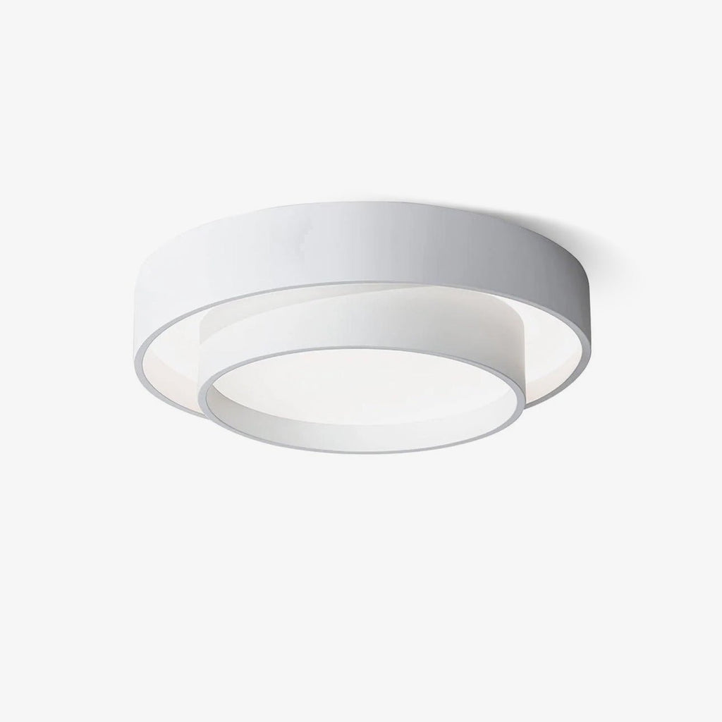 Orina Plafonnier design cylindrique à double anneau - Neutralighting