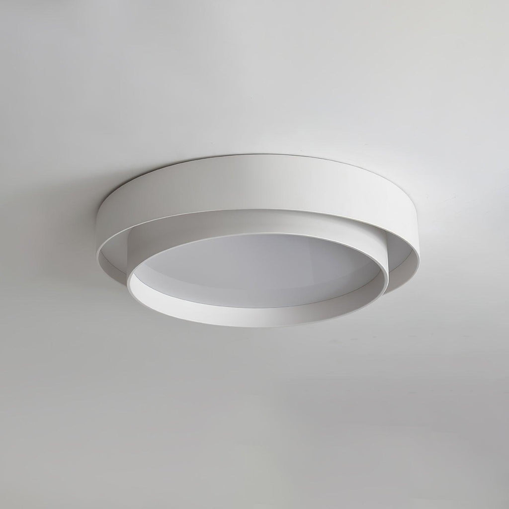 Orina Plafonnier design cylindrique à double anneau - Neutralighting