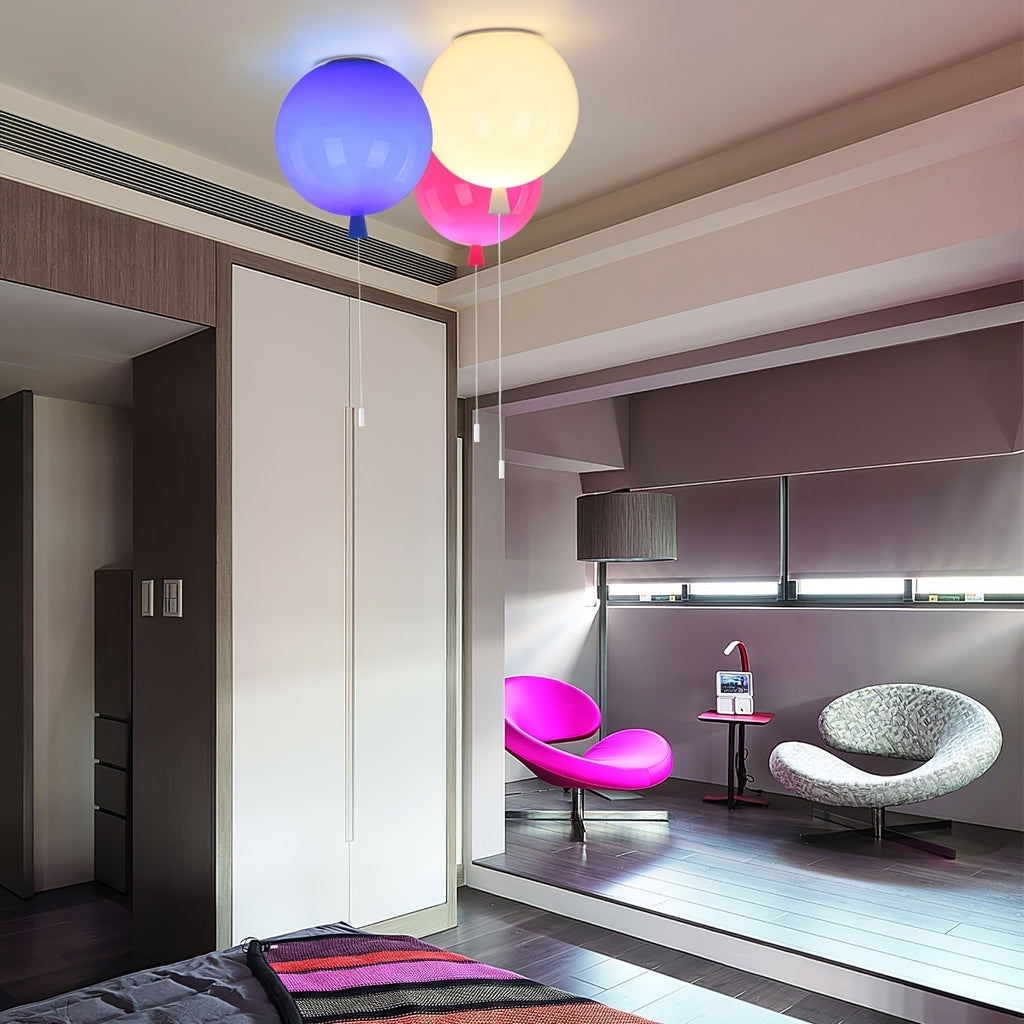 Solara Suspension Forme Ballon Ludique Fantaisiste - Neutralighting