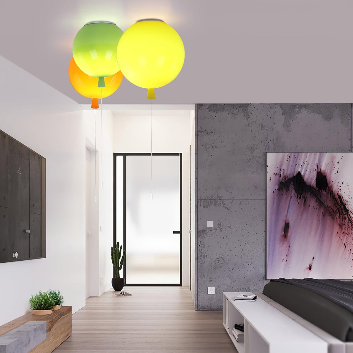 Solara Suspension Forme Ballon Ludique Fantaisiste - Neutralighting