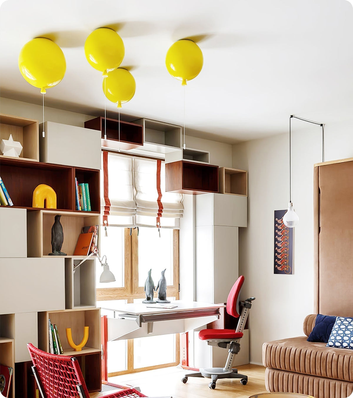 Solara Suspension Forme Ballon Ludique Fantaisiste - Neutralighting