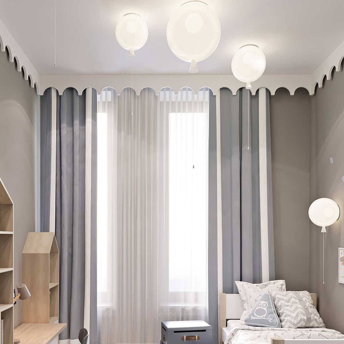 Solara Suspension Forme Ballon Ludique Fantaisiste - Neutralighting