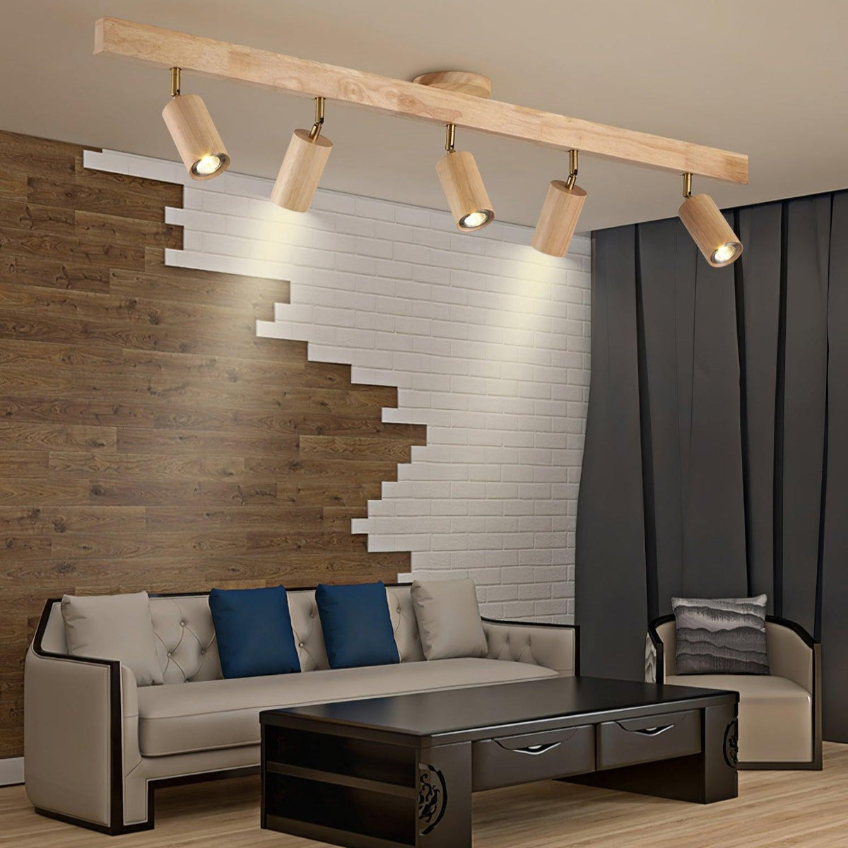 Veril Plafonnier Spot Bois - Neutralighting