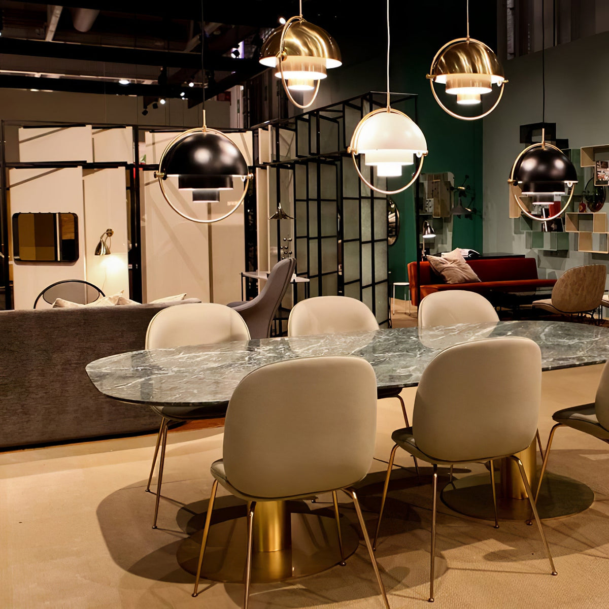 Deformed Ball Pendant Light – detail 4