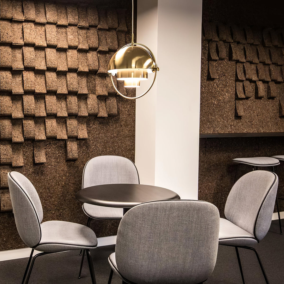 Deformed Ball Pendant Light – detail 7