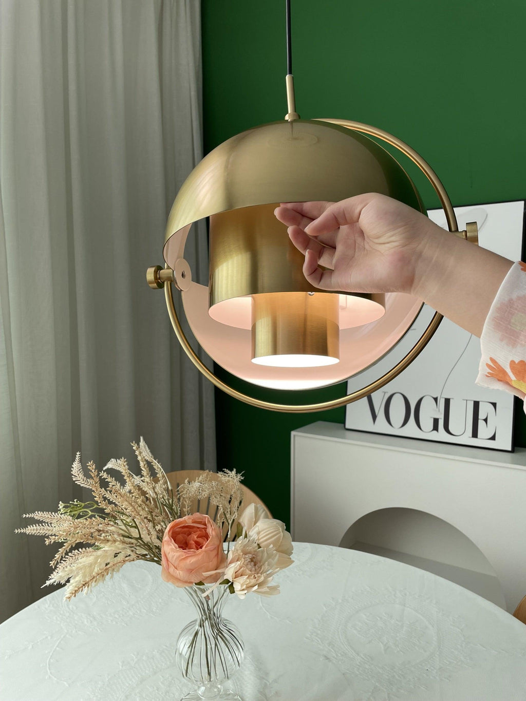 Deformed Ball Pendant Light – detail 14