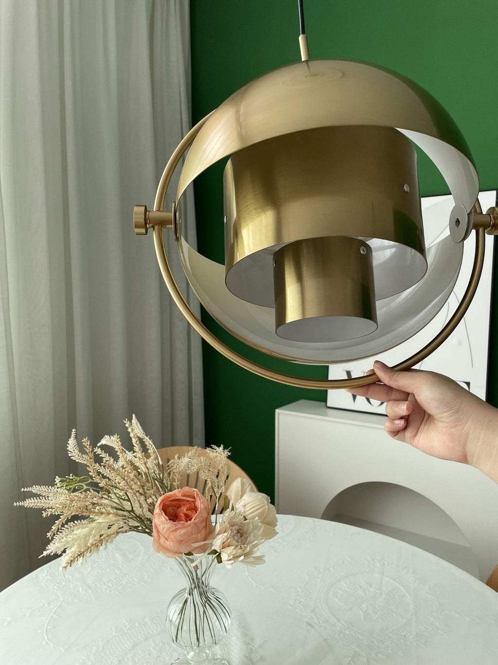 Deformed Ball Pendant Light – detail 15