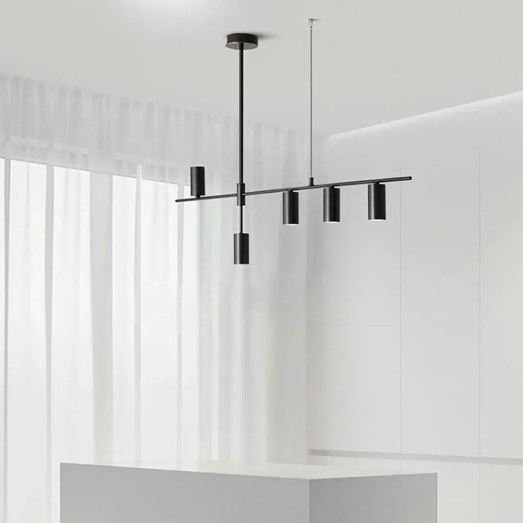 Lustre Barre Minimaliste Élégante - Maison Lumina