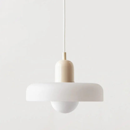 Lampe Suspendue en Verre Coloré - Maison Lumina