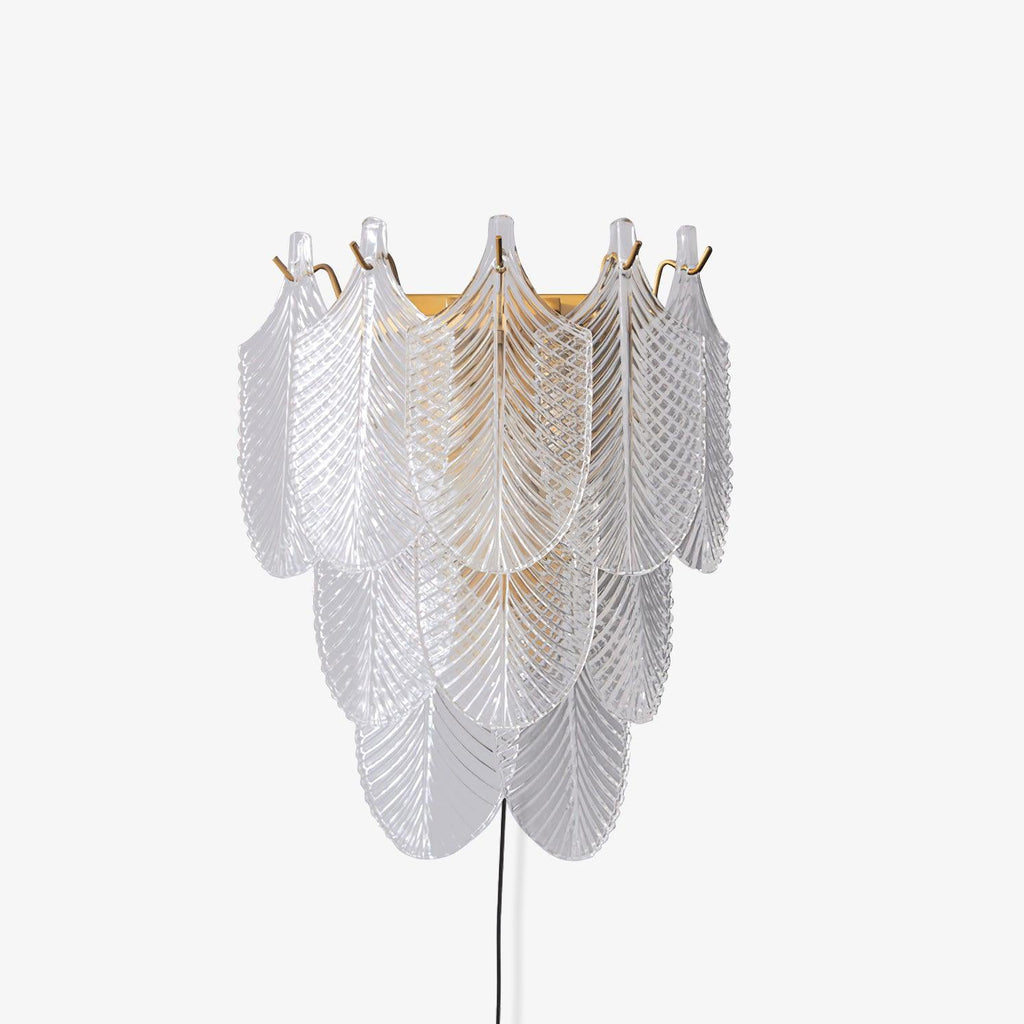 Lustra Wall Sconce Brass Murano Glass - Neutralighting