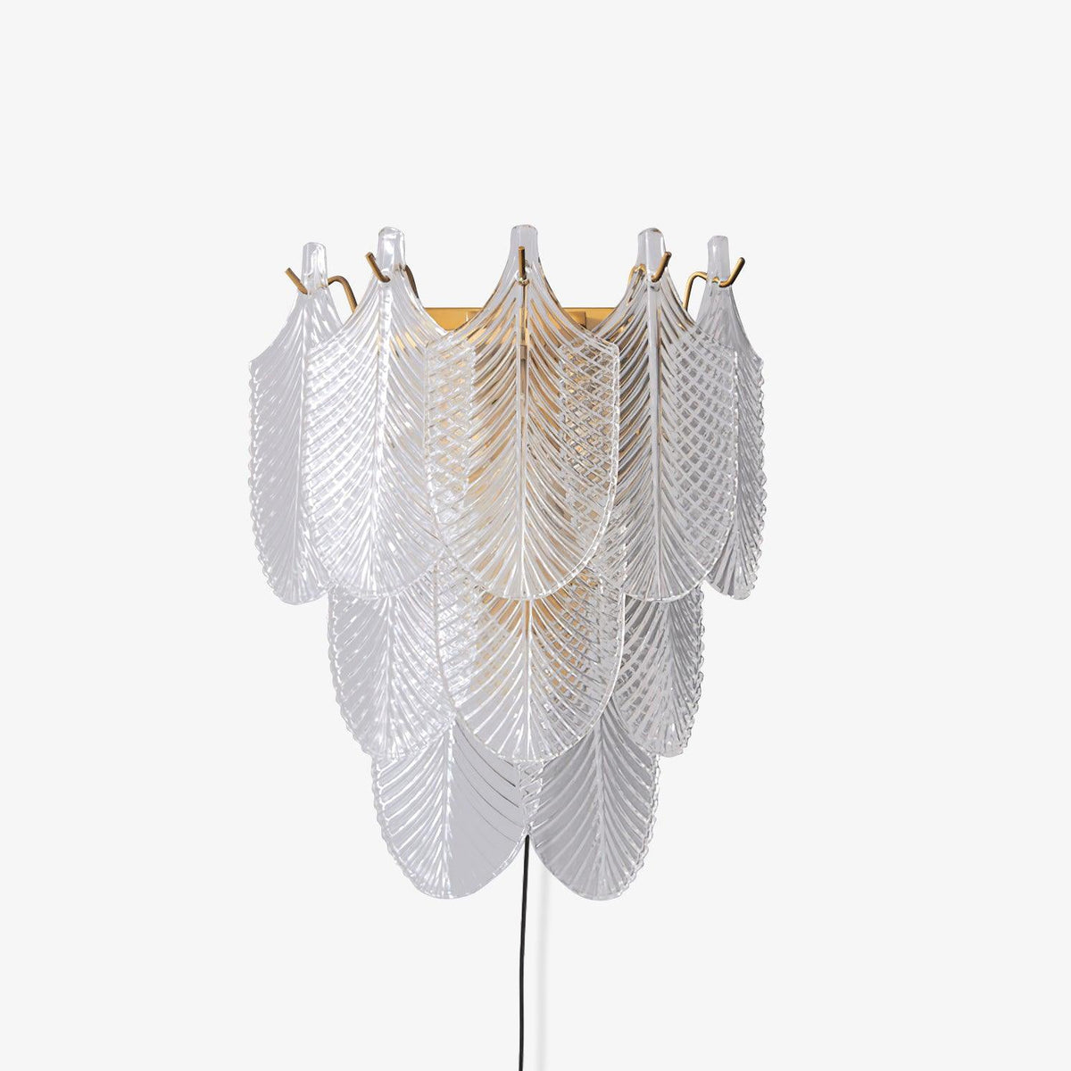 Lustra Wall Sconce Brass Murano Glass - Neutralighting
