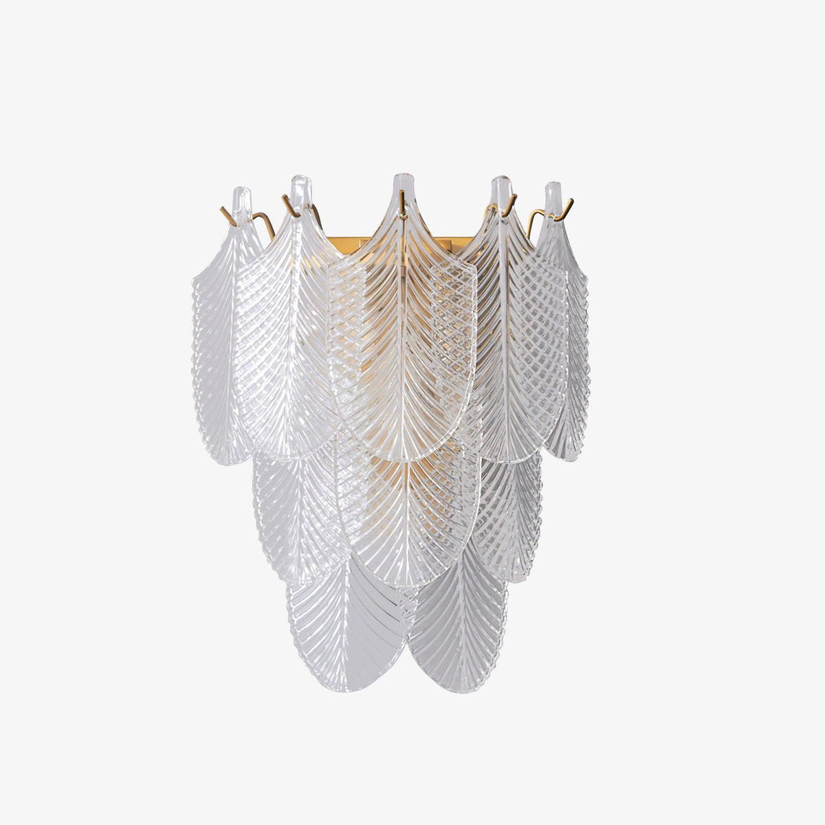 Lustra Wall Sconce Brass Murano Glass - Neutralighting
