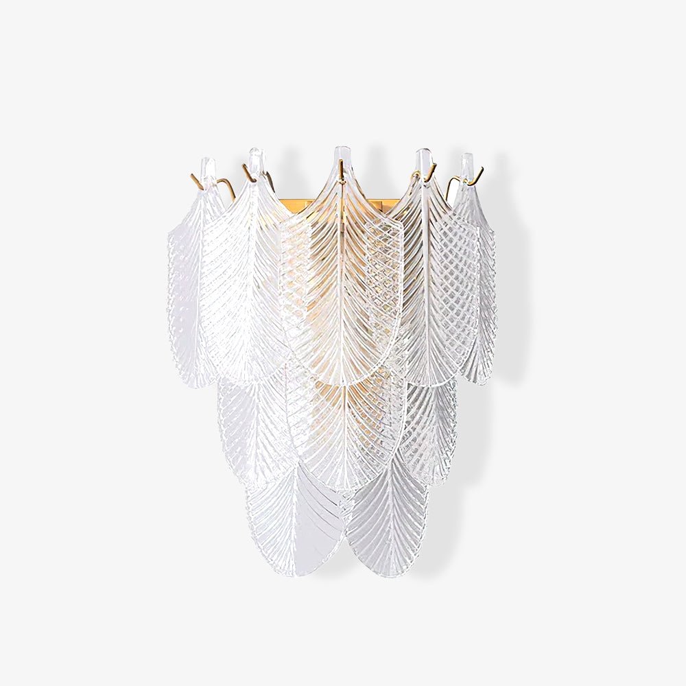 Lustra Wall Sconce Brass Murano Glass - Neutralighting