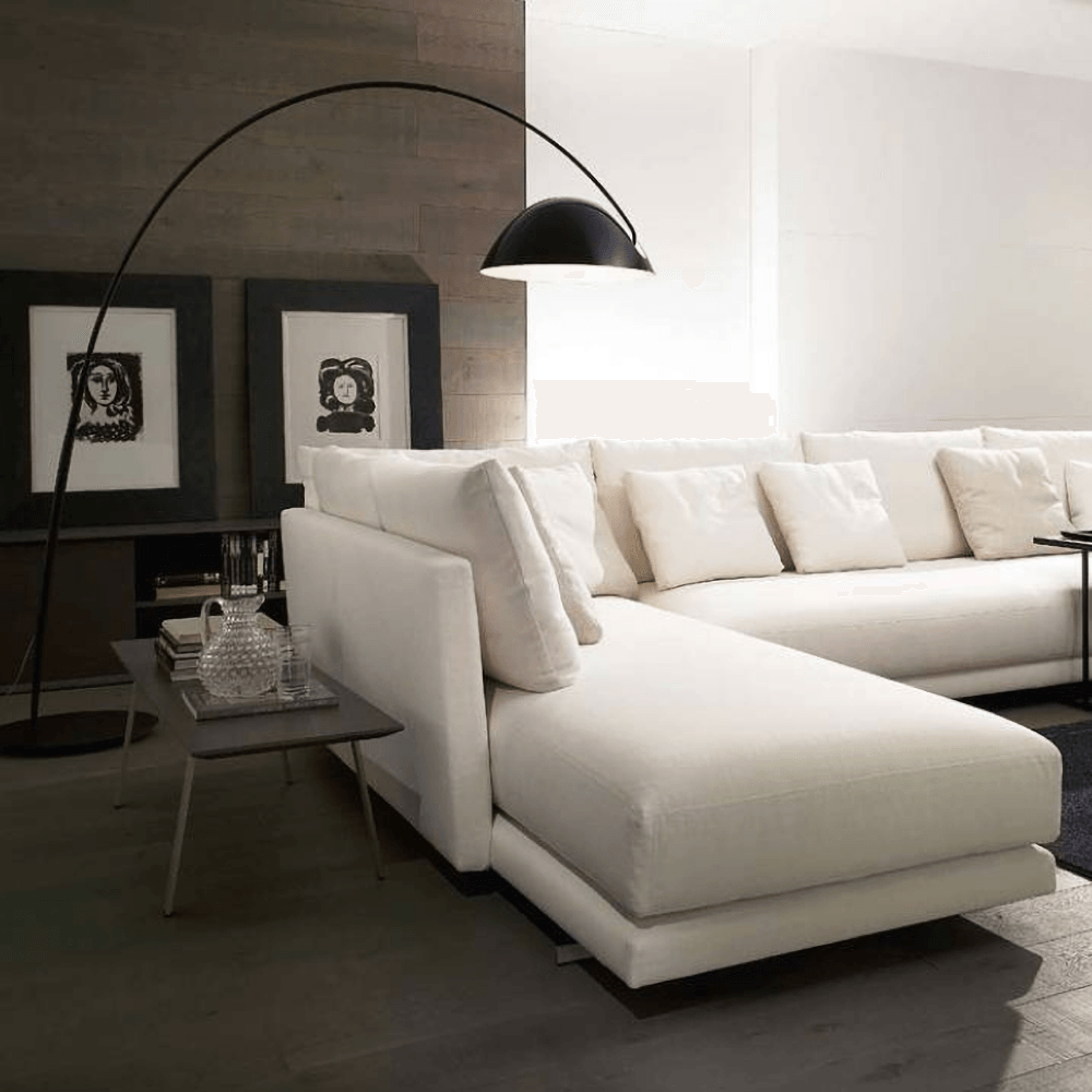 Lampadaire Arc Organique Moderne - Maison Lumina