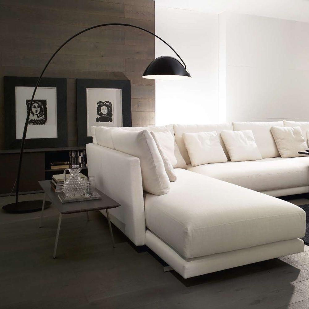 Lampadaire Arc Organique Moderne - Maison Lumina