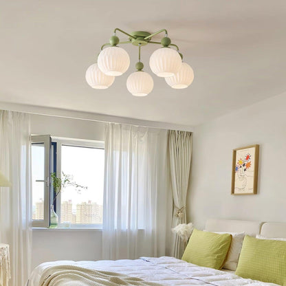 Plafonnier Scandinave à Boules - Maison Lumina