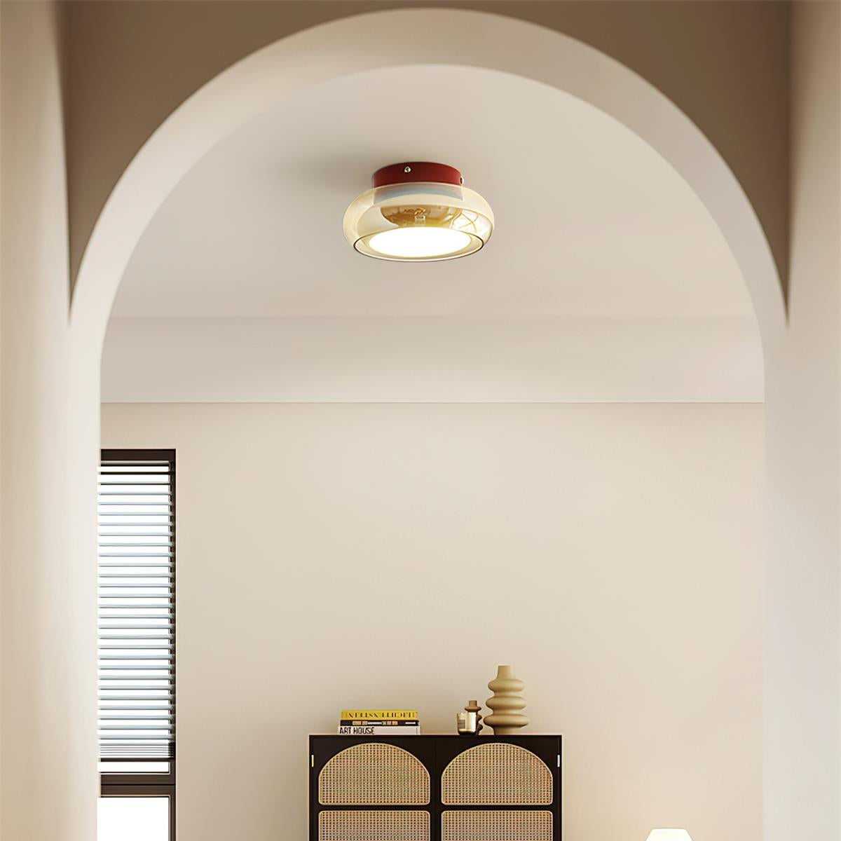 June Plafonnier Industriel Verre - Neutralighting