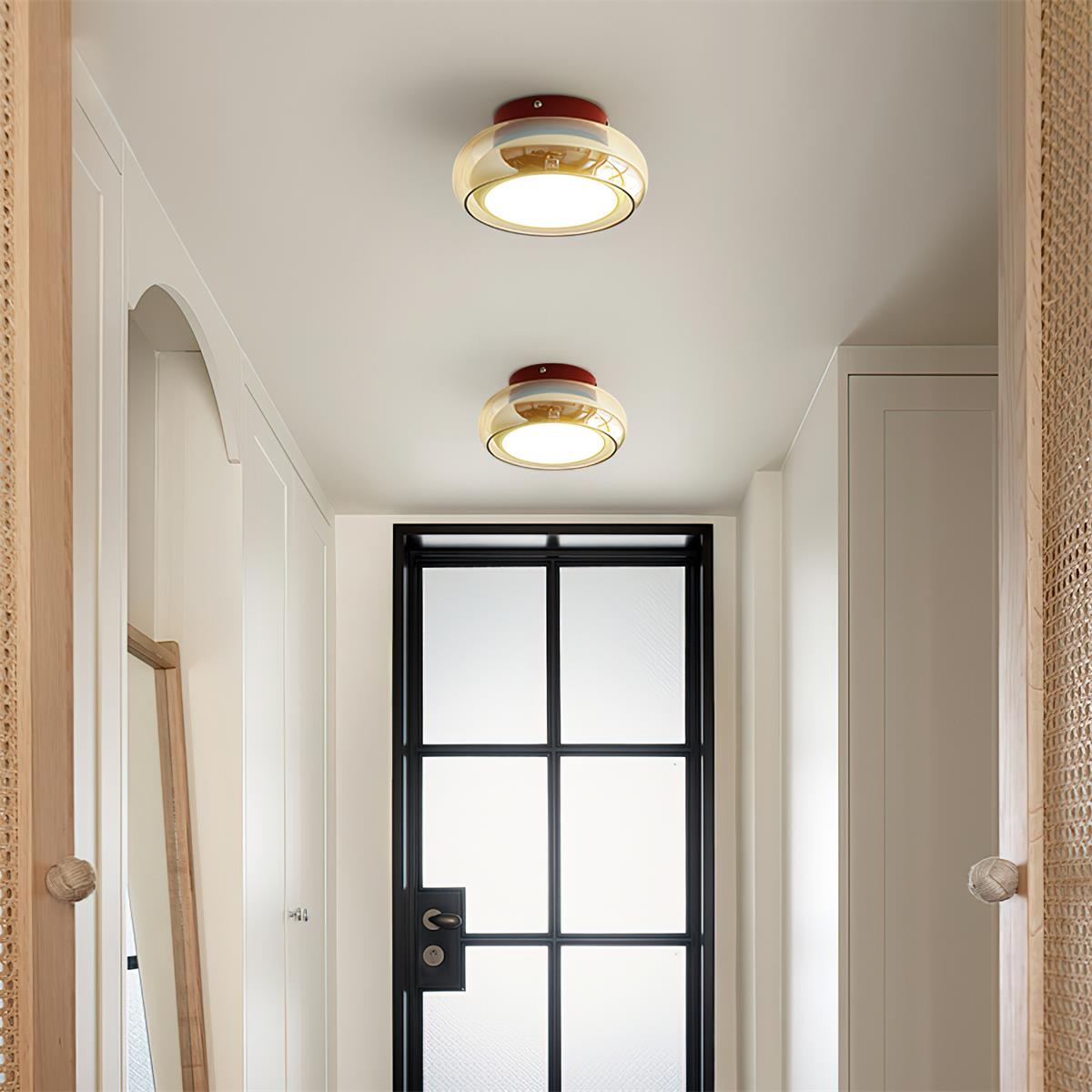 June Plafonnier Industriel Verre - Neutralighting