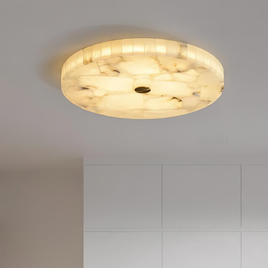 Delya Plafonnier Albâtre LED Rond - Neutralighting