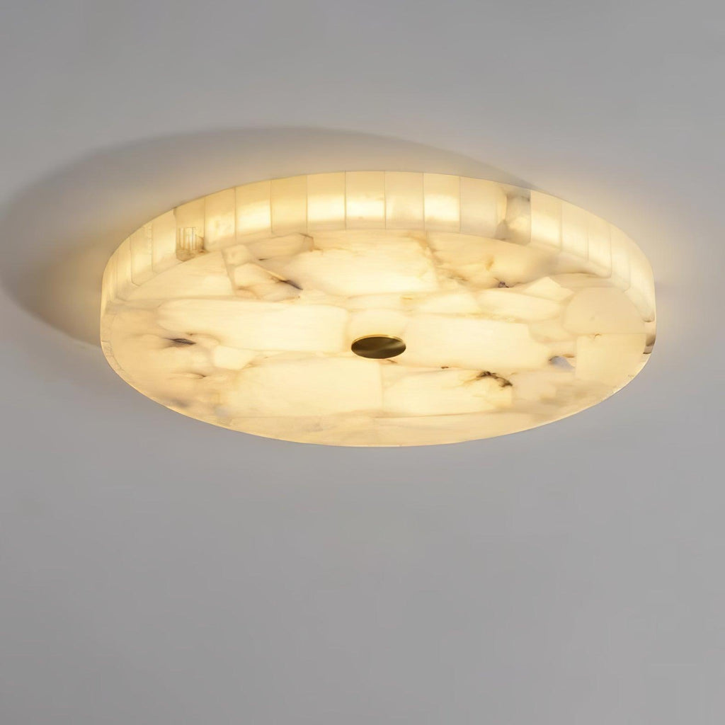 Delya Plafonnier Albâtre LED Rond - Neutralighting