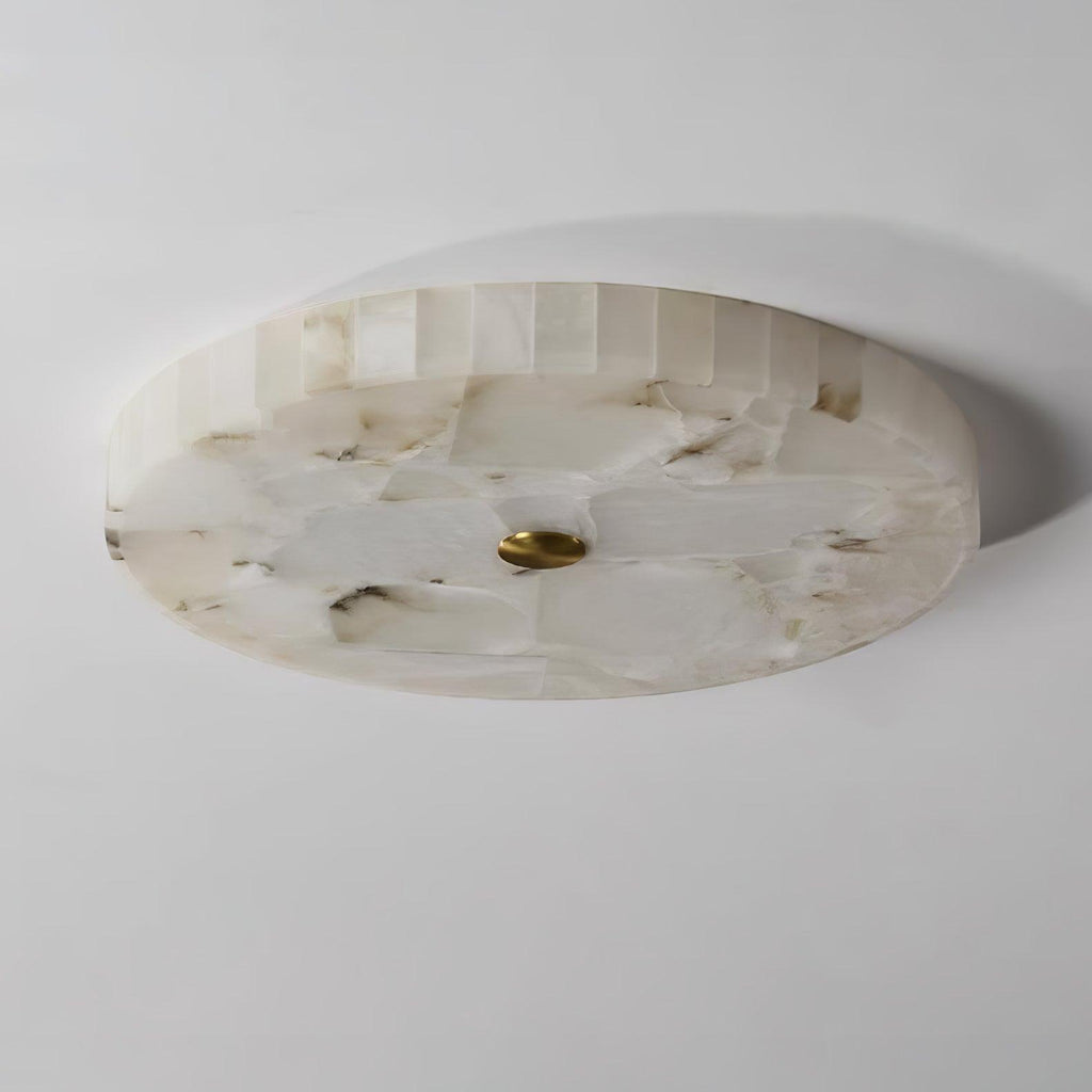 Delya Plafonnier Albâtre LED Rond - Neutralighting