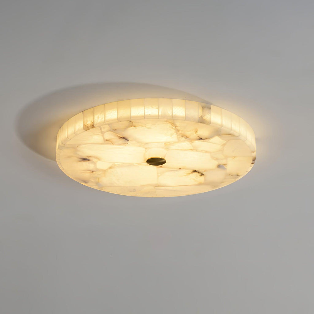 Delya Plafonnier Albâtre LED Rond - Neutralighting
