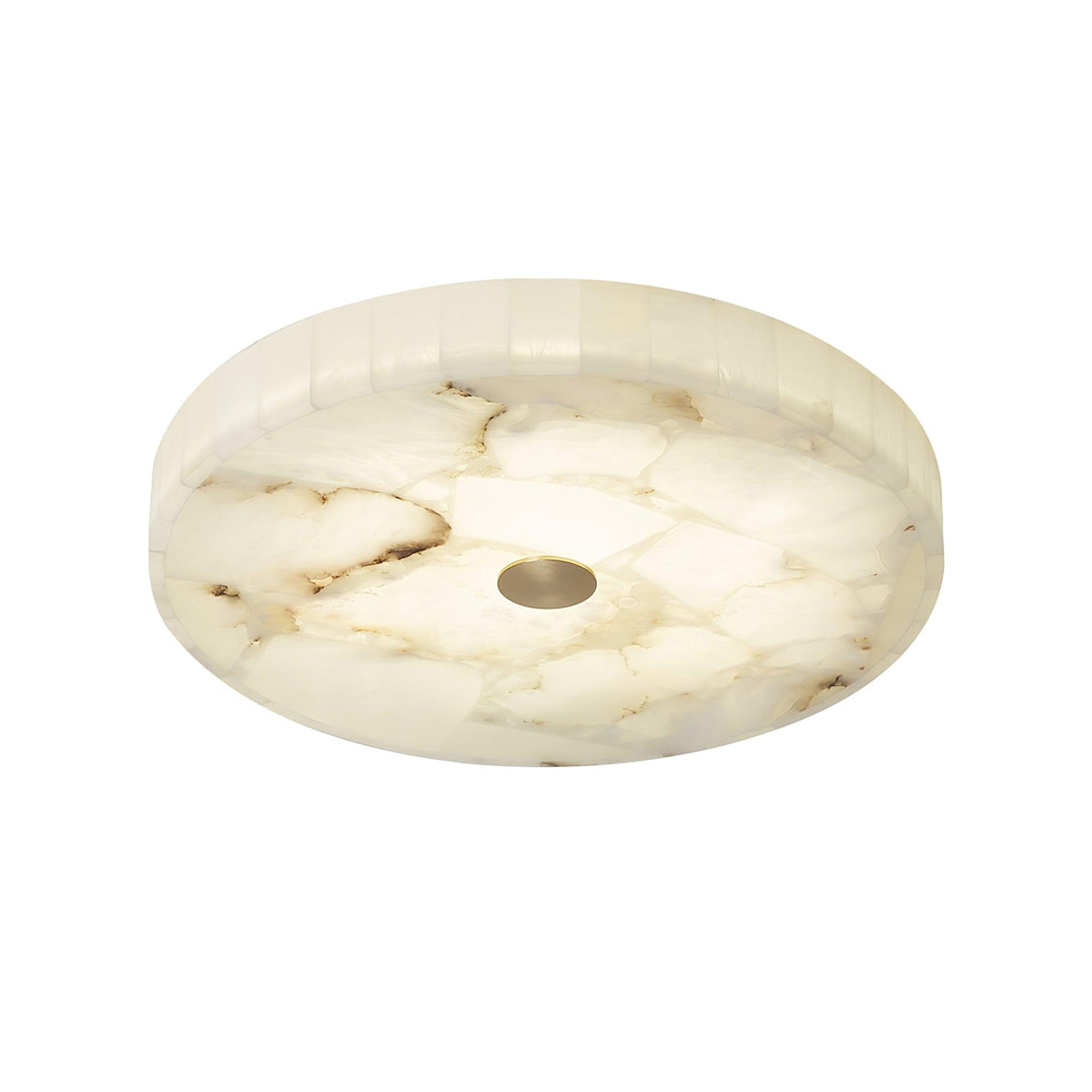 Delya Plafonnier Albâtre LED Rond - Neutralighting