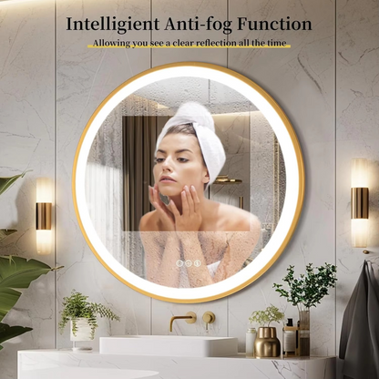 Miroir LED Mural - Maison Lumina