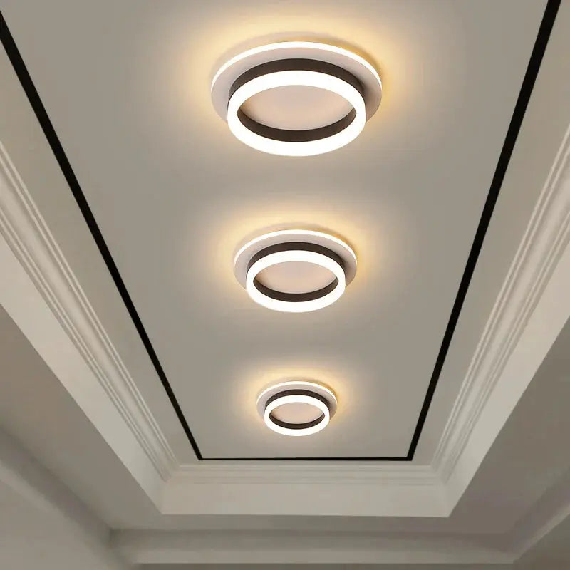 Plafonnier LED Minimaliste Rond - Maison Lumina