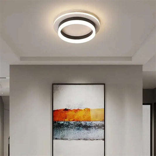 Plafonnier LED Minimaliste Rond - Maison Lumina