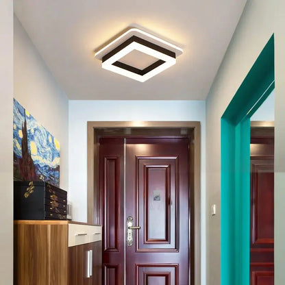 Plafonnier LED Minimaliste Rond - Maison Lumina