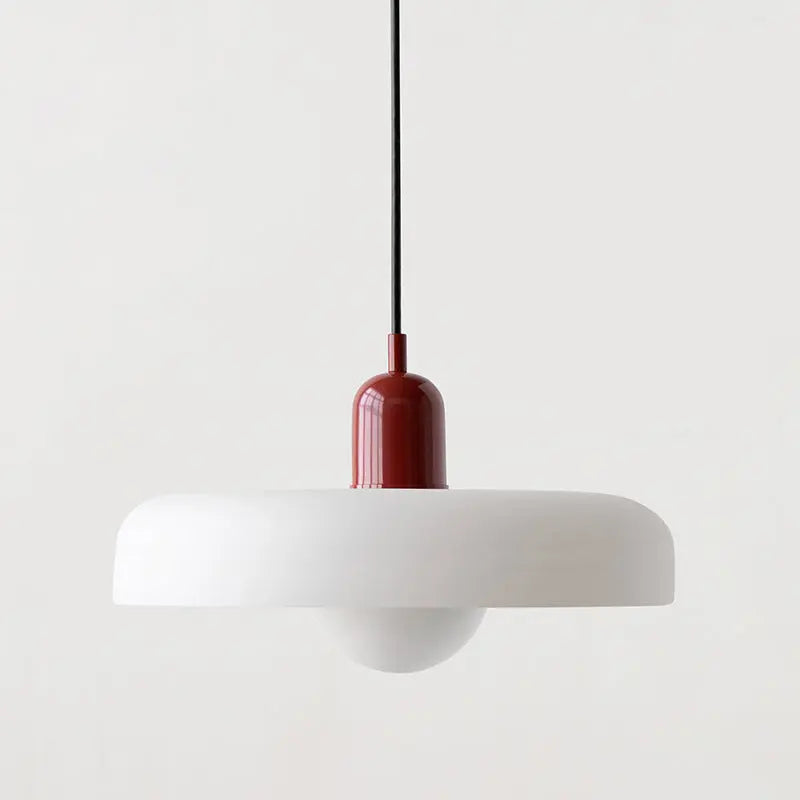 Lampe Suspendue en Verre Coloré - Maison Lumina