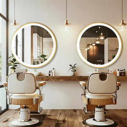 Miroir LED Mural - Maison Lumina