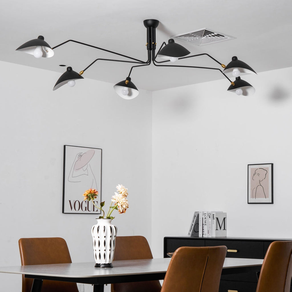 Lustra Plafonnier Trois Bras Minimaliste - Neutralighting
