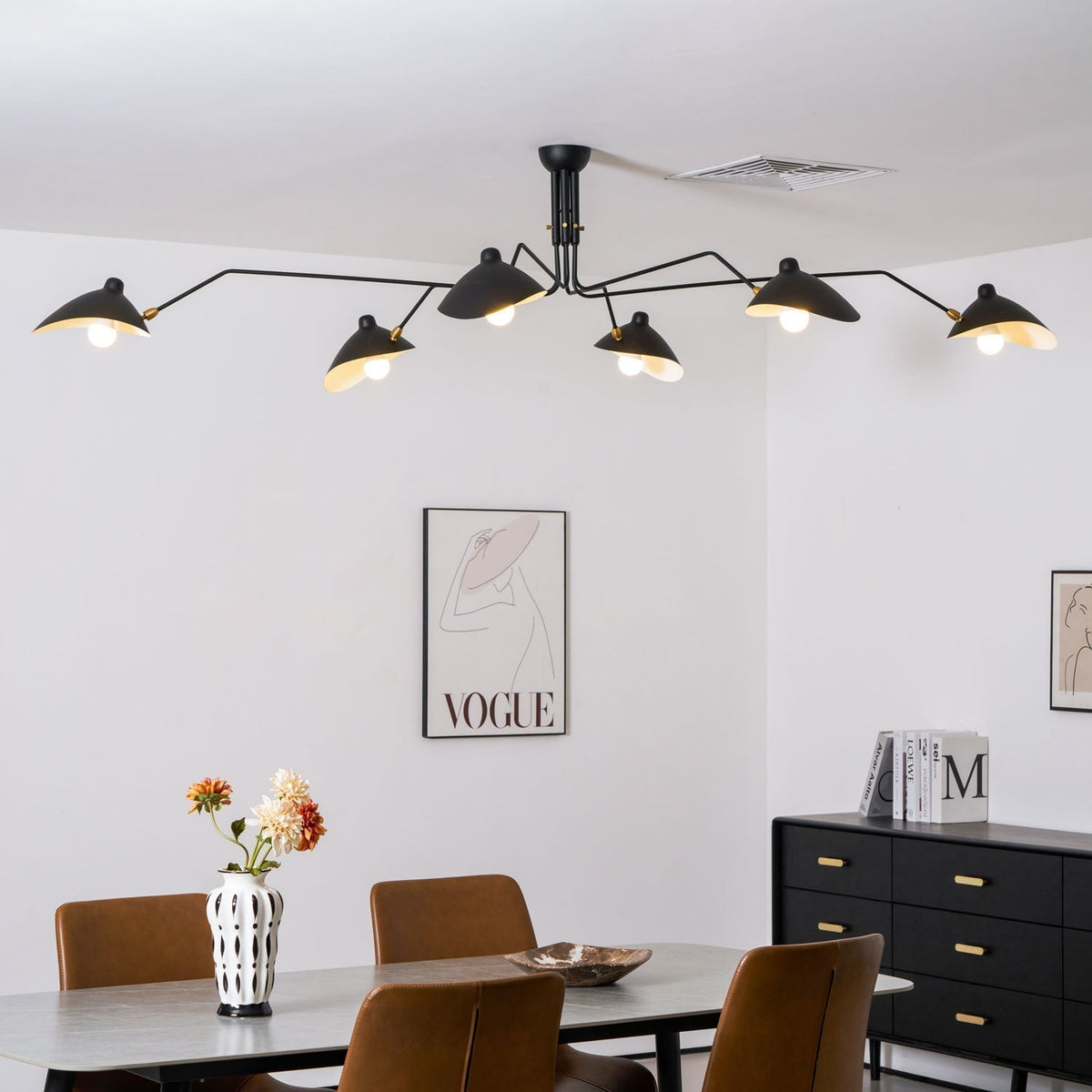 Lustra Plafonnier Trois Bras Minimaliste - Neutralighting