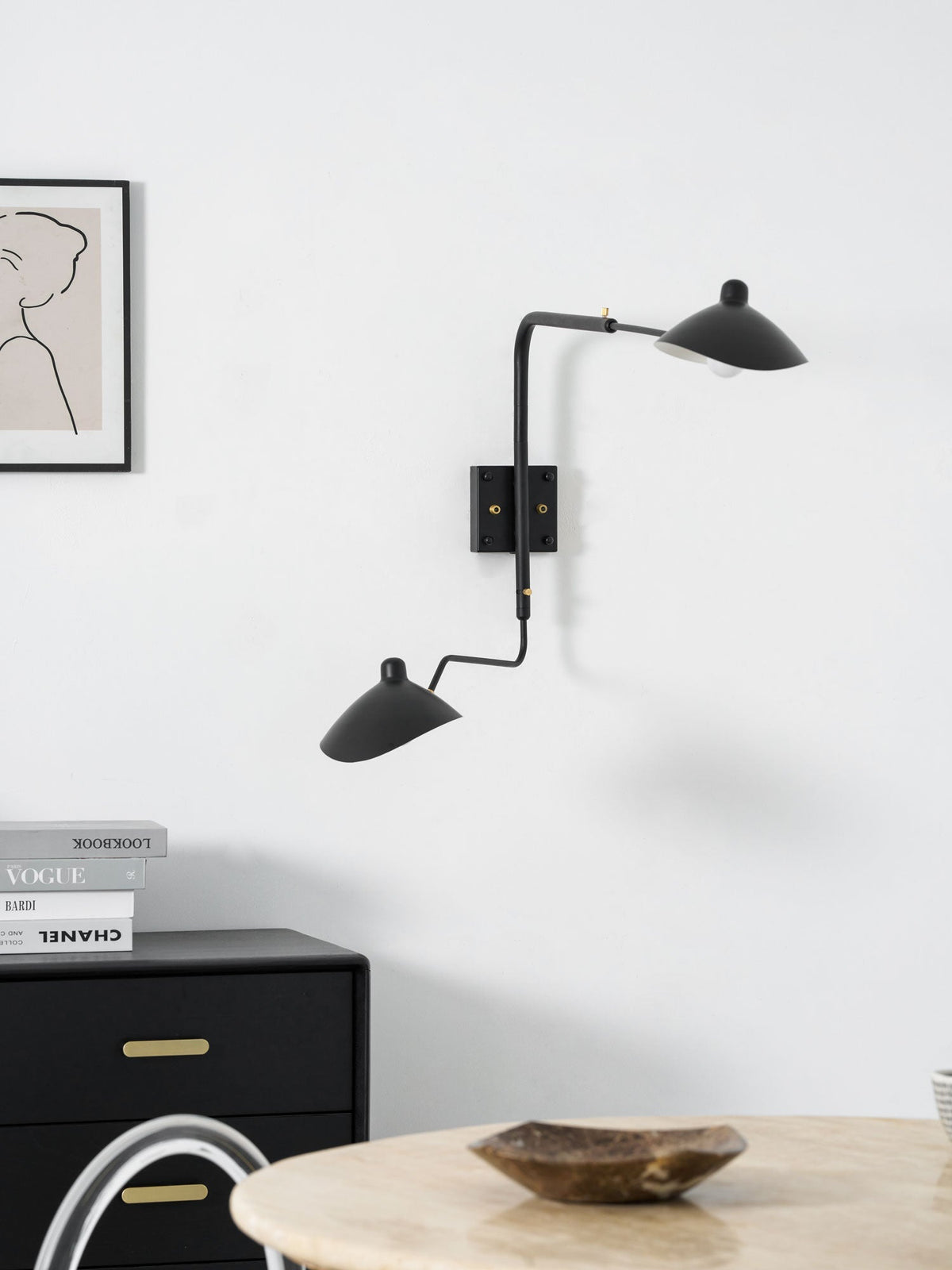Lustra Applique Murale Élégante à Un Bras - Neutralighting