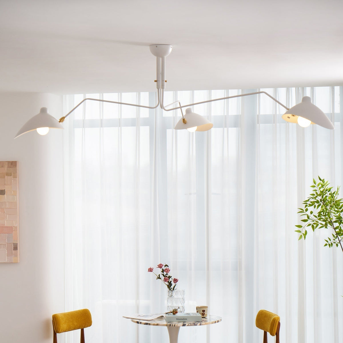 Lustra Plafonnier Trois Bras Minimaliste - Neutralighting