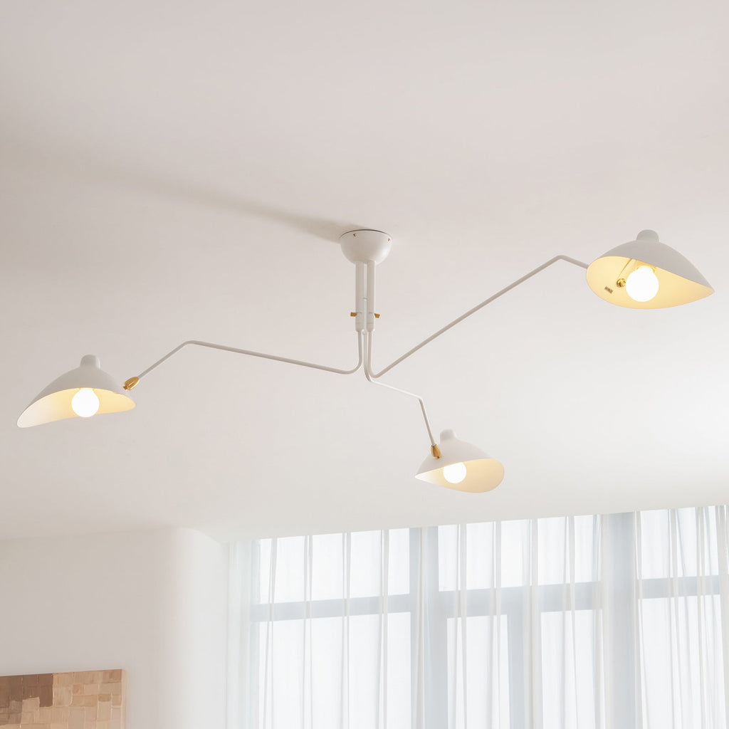 Lustra Plafonnier Trois Bras Minimaliste - Neutralighting