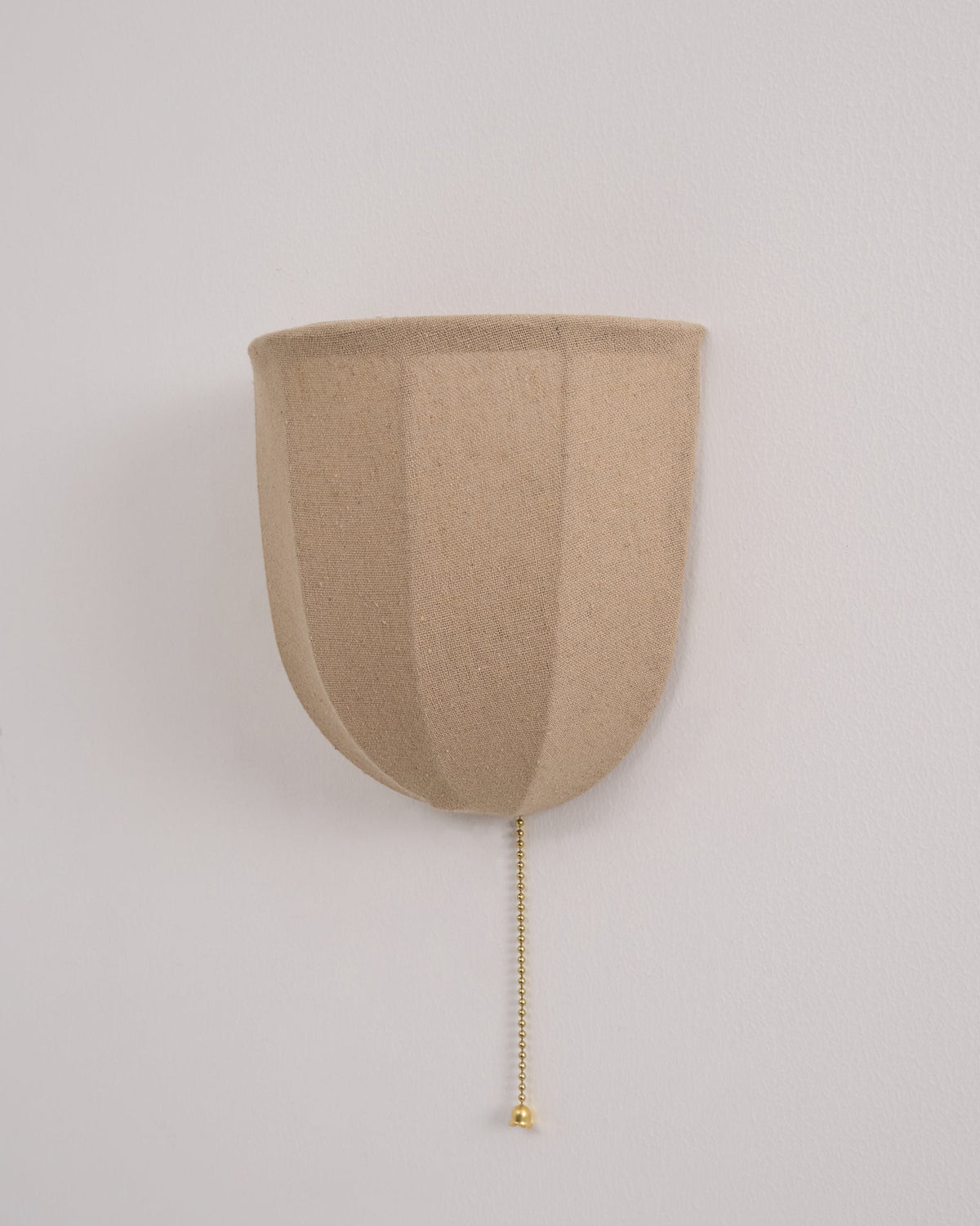 Griswold Applique Murale en Toile de Lin Naturel - Neutralighting
