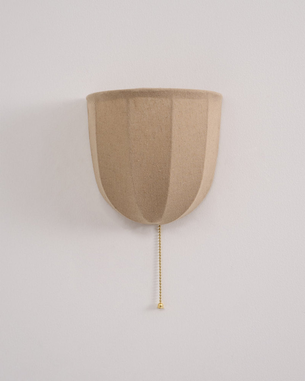 Griswold Applique Murale en Toile de Lin Naturel - Neutralighting