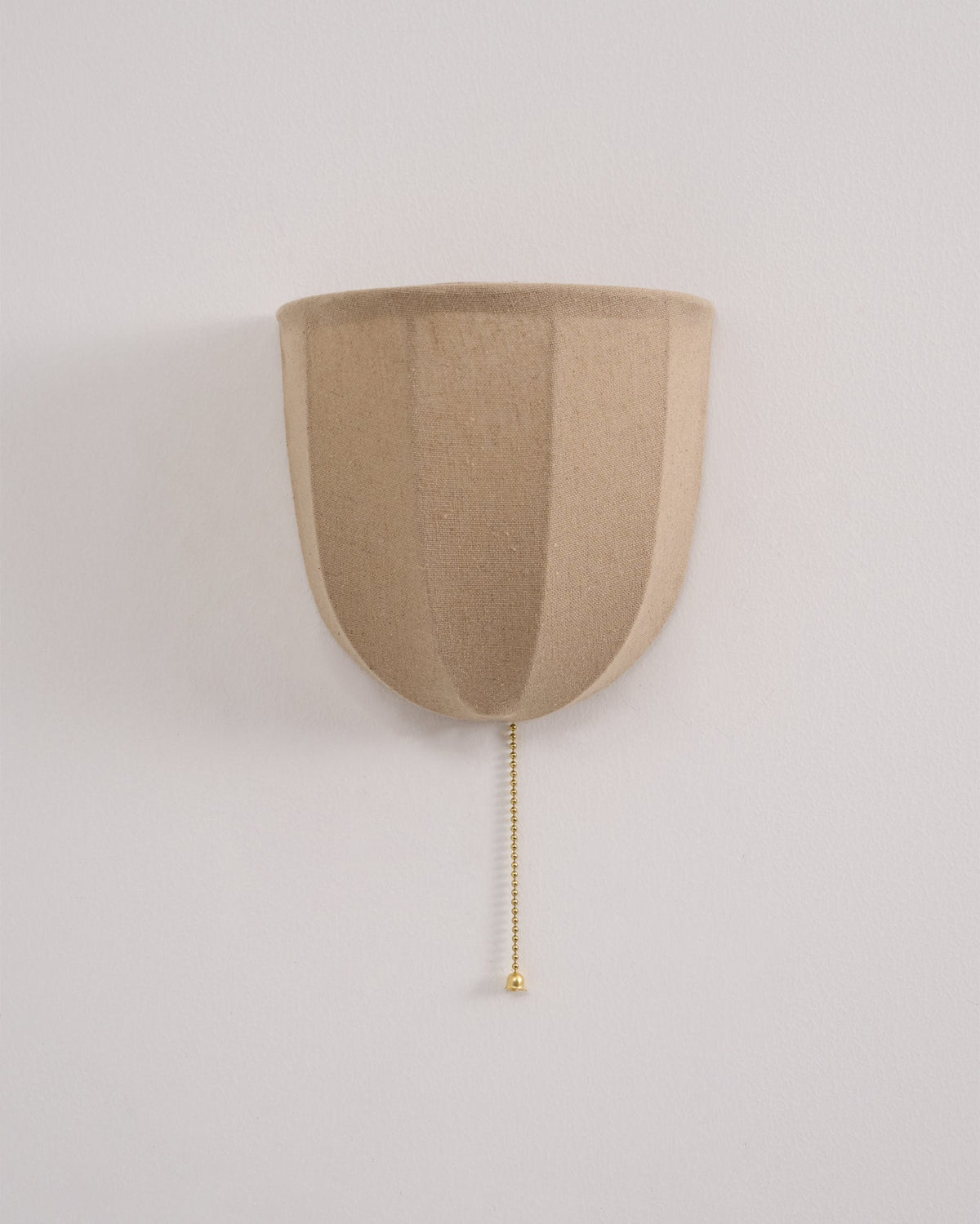 Griswold Applique Murale en Toile de Lin Naturel - Neutralighting